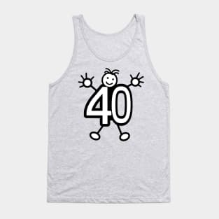 Cute 40 Year Old Tank Top